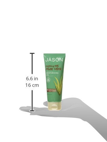 JASON Soothing 98% Aloe Vera Moisturizing Gel (IASC Certified), 4 Ounce Tube - BeesActive Australia