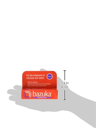 Bazuka Treatment Gel For Effective, Pain-Free Treatment and Removal of Verrucas and Warts. With Emery Board, 6g - BeesActive Australia