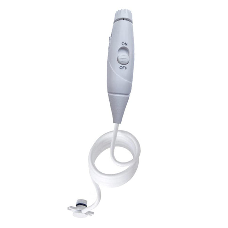 Jerilla Water Flosser Plastic Handle Hose Oral Hygiene Accessories Compatible with Waterpik Oral Irrigator WP-100 WP-660 WP-900 White - Slide Switch - BeesActive Australia