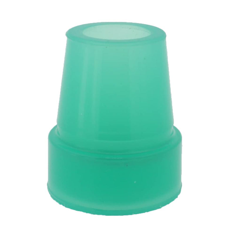 2Pcs: 19mm 3/4" Glow Green in The Dark Rubber Ferrules for Walking Sticks - by Lifeswonderful - BeesActive Australia