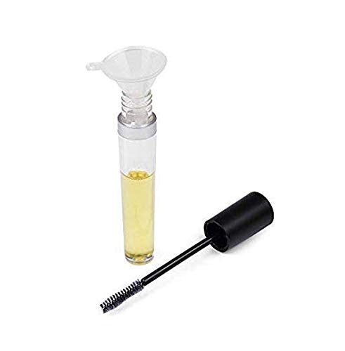 DNHCLL 3PCS 8 mL Empty Mascara Tubes With Eyelash Wand, Rubber Inserts and Funnels for Castor Oil, Ideal Kit for DIY Cosmetics - BeesActive Australia