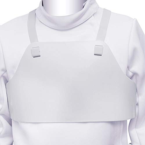 [AUSTRALIA] - LEONARK Fencing Sport Chest Guards - Breast Protectors for Football Rugby Volleyball Baseball etc- Plastron for Foil Epee Saber Fencers - Fencing Gear for Child and Adult Fencer Male Small 
