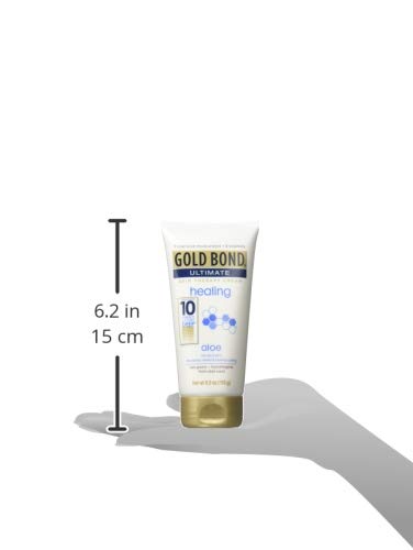 Gold Bond Ultimate Healing Skin Therapy Cream with Tube, Aloe, 5.5 Ounce Aloe Vera 5.5 Ounce (1 Pack) - BeesActive Australia