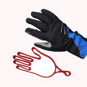QHALEN 1 Pair Golf Gloves Stretcher Holder Keeper Hanger for Gloves Maintenance Accessory Equipment Red - BeesActive Australia