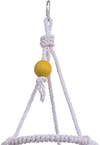 Litewoo Parrot Swing Toy Colorful Cotton Rope Bird Chew Toy for Play and Grooming for Small to Medium Birds Budgie Parakeet Cockatiel Macaw Parakeet Conure Lovebird Swing 3 - BeesActive Australia