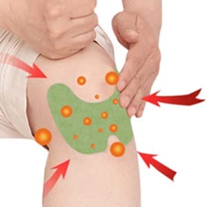 Knee Pain Patches, Pain Relief Patch for Knee,26pcs Wormwood Pain Relief Patch, Knee Relief Patches kit, Long Lasting Effect Warming Herbal Plaster, Relief Knee Pain,Up to 24 Hours(for Knee-26) For Knee-26 - BeesActive Australia