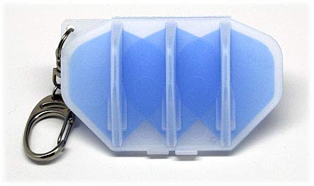 [AUSTRALIA] - LSTYLE Dart Flight Accessory: L-case - Holds One Set of Extra Dart Flights Milky White 