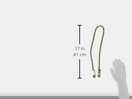 [AUSTRALIA] - ROPE Logic Bee-Line 10mm x 34" G-Spliced Eye & Eye Prusik Cord, Black/Tan, Small 