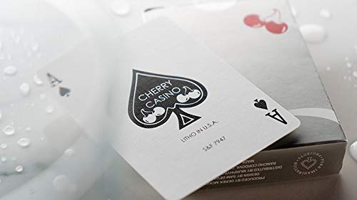 Murphy's Magic Supplies, Inc. Cherry Casino (McCarran Silver) Playing Cards by Pure Imagination Projects - BeesActive Australia