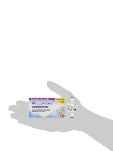 WoodyKnows Super-Support Nasal Dilators (Small 3 Pack) S (Pack of 3) - BeesActive Australia