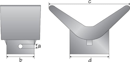 [AUSTRALIA] - SeaSense Bow Stop (2- Inch X 2- Inch) 