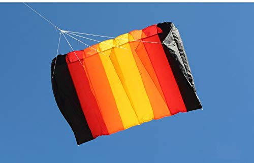 [AUSTRALIA] - 2 IN 1 COMBO - Eye Catching Kite Tails + 8 Hole Single Line Control Parachute Parafoil Foil Kite Outdoor Beach Garden Playground Fun 