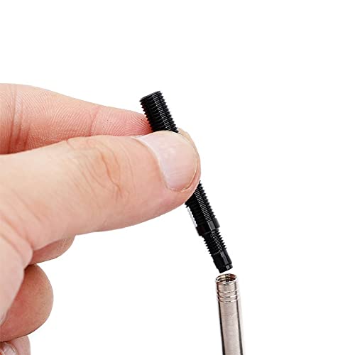 Pack of 2 pcs Bike Bicycle Tubeless Presta Valve Extender Extension with Core Wrench, 45mm 80mm (integrated-45mm) - BeesActive Australia