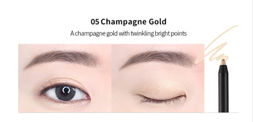 [SISTER ANN] DOUBLE EFFECT WATERPROOF EYE PENCIL (05_CHAMPAGNE GOLD) 05_CHAMPAGNE GOLD - BeesActive Australia