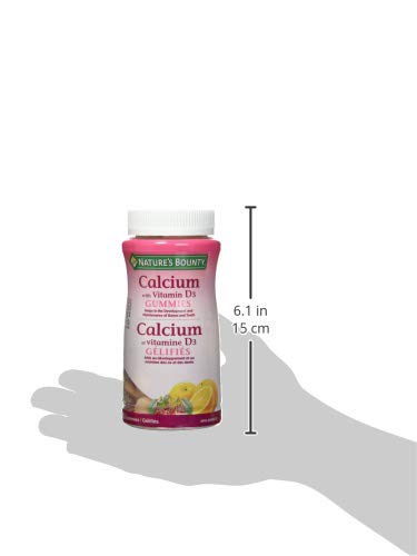 Nature's Bounty Calcium with Vitamin D3 Gummies, 60 Gummies - BeesActive Australia