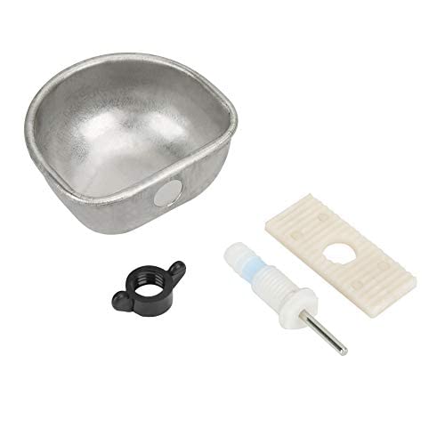 10Pcs Rabbit Feeder Bowl, Automatic Rabbit Water Cups Drinker Rabbit Feeding Tools for Rabbit Squirrels Chinchilla Hamster Ferret - BeesActive Australia