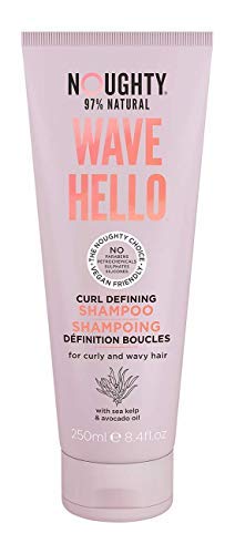 (Pack of 2) Noughty Wave Hello Curl Defining SHAMPOO x 250ml & Noughty Wave Hello Curl Defining CONDITIONER x 250ml - BeesActive Australia