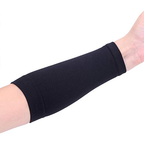 20LY 1 PCS Full Forearm Tattoo Cover Up Band Compression Sleeves Sun Protection Men Women Black M - BeesActive Australia