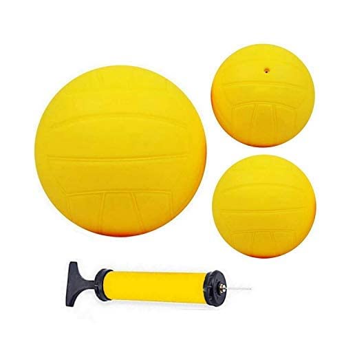 Feishibang roundnet Game Balls Replacement Including 6" Training Ball and 3.6" Competition Balls with Pump - BeesActive Australia