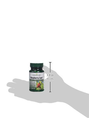 Natures Aid Raspberry Leaf, High Potency, Equivalent to 750 mg Dried Raspberry Leaf, Vegan, 60 Tablets - BeesActive Australia