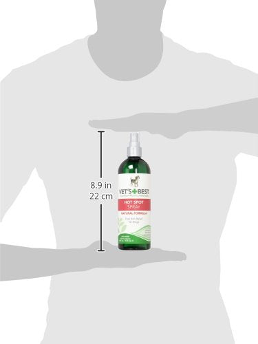 Vet’s Best Dog Hot Spot Itch Relief Spray | Relieves Dog Dry Skin, Rash, Scratching, Licking, Itchy Skin, and Hot Spots | No-Sting and Alcohol Free | 16 Ounces 16 oz - BeesActive Australia
