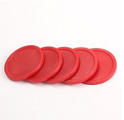 Glamorway Pack of 5 Red 2-inch Mini Air Hockey Table Pucks - BeesActive Australia