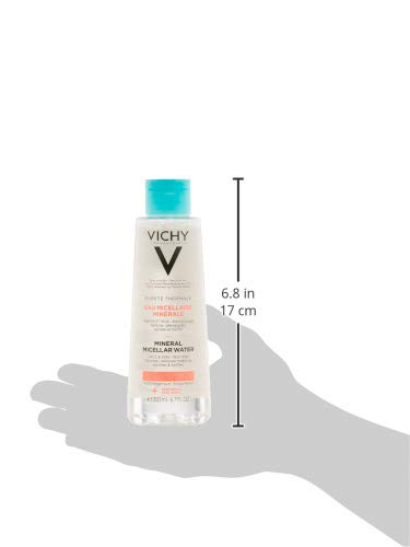 Vichy Pureté Thermale One Step Micellar Cleansing Water & Makeup Remover 6.76 Fl Oz (Pack of 1) - BeesActive Australia