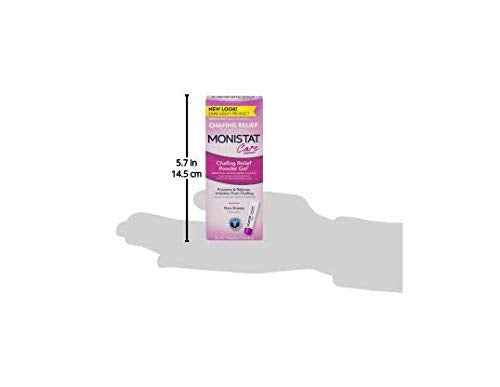 MONISTAT Care Chafing Relief Powder Gel, Anti-Chafe Protection, 1.5 oz, 4 Pack - BeesActive Australia