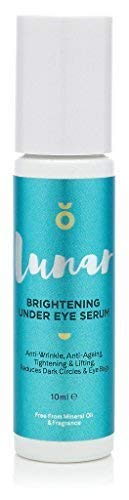 Brightening Under Eye Serum by Lunar Glow. An Under Eye Roller with Anti Aging Ingredients that Combats Wrinkles, Dark Circles and Puffy Eyes. 10ml - BeesActive Australia