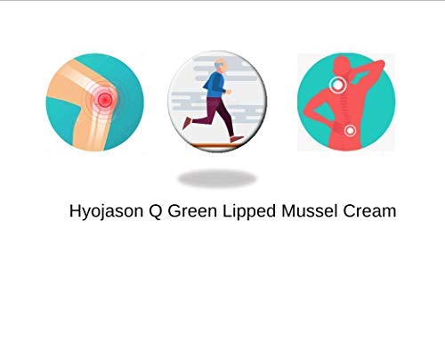 Benia III Hyojason Q Green-Lipped Mussel Pain Relief Cream: Relaxing Massage Cream Cooling to Pain Areas Such as Neck, Shoulder, Arms, etc. - BeesActive Australia