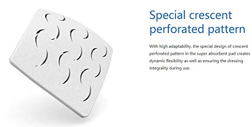 Silicone Post-Op Dressing for Wound Care After Surgical Operation (10x30cm x 5) 10x30cm x 5 - BeesActive Australia