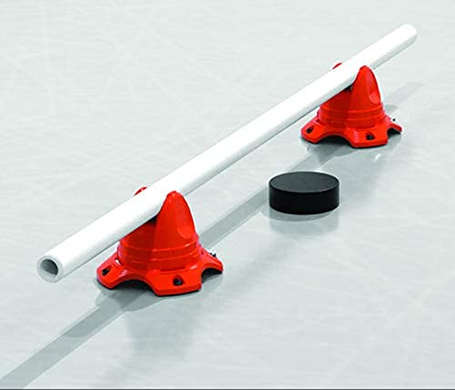 Hockey Dot Underpass-X Training Cones (Set of 4) Hockey Training Aid Uses Spare Stick, PVC- Hockey Stick Handling Aid - Hockey Dryland - Hockey Gift - Build Hockey Skill - BeesActive Australia