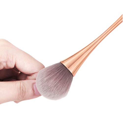 Aeyistry Nail Dust Cleaning Brush,Large Powder Mineral Brush Foundation Makeup Brush Manicure Tool - BeesActive Australia