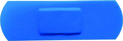 HypaPlast Blue Visually Detectable Plasters, 7.2x2.5cm (Pack of 100) Rectangle (Pack of 100) - BeesActive Australia
