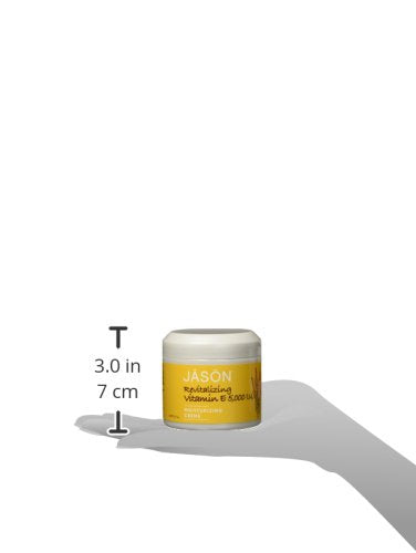 Jasön Revitalizing Vitamin E 5000 IU Moisturizing Crème, 4 Ounce Container, Multicolor, Organic - BeesActive Australia