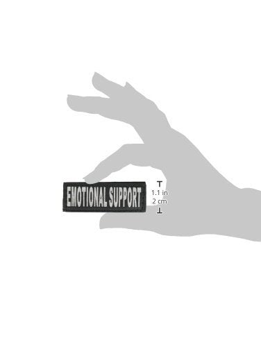 Dogline Emotional Support Removable Patches Extra Small (1" x 2.75") - BeesActive Australia