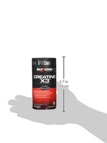 Six Star Creatine Pills Post Workout X3 Creatine Capsules Creatine Monohydrate Blend Muscle Recovery & Muscle Builder for Men & Women Creatine Supplements, 20 Servings 60 Count (Pack of 1) - BeesActive Australia
