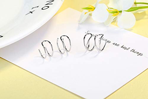 Sither Women Earrings Cuff Clip for Girls Ear Clips Ear Wraps Cuff Helix Cartilage Clip On for Pierced Ears Christmas Jewelry Gift for Her(style 5) style 5 - BeesActive Australia