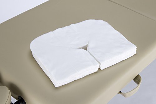 Master Massage Disposable Headboard Cover for Massage Table, Non-Woven Cloths for Headrest, Pack of 100 100 Items - BeesActive Australia