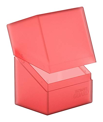 [AUSTRALIA] - Ultimate Guard Boulder Deck Case 80+ Std. Size Ruby 