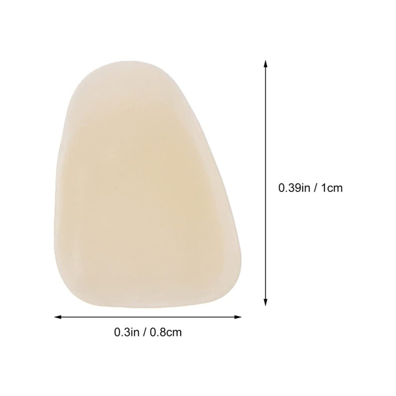 Hemoton 200pcs Teeth Veneers Temporary Tooth Kit Moldable Fake Teeth Resin Teeth Bead Replacementfor Missing Broken Teeth - BeesActive Australia