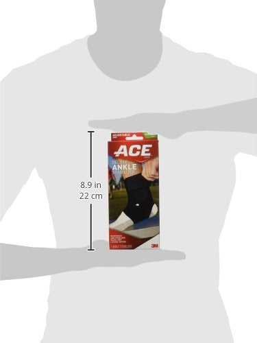 ACE Brand Deluxe Ankle Stabilizer, Adjustable, Black, 1/Pack Deluxe Stabilizer - BeesActive Australia