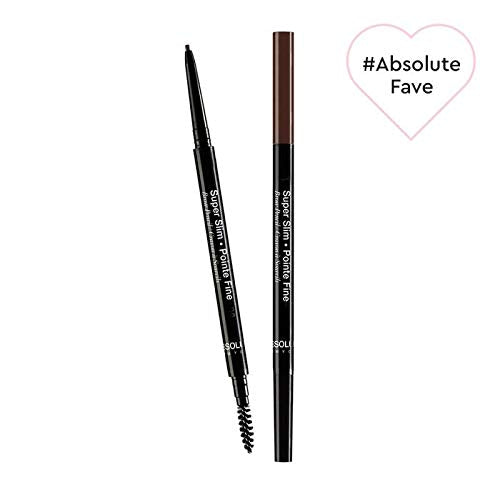 Absolute Super Slim Eye Brow Pencil - Espresso - BeesActive Australia