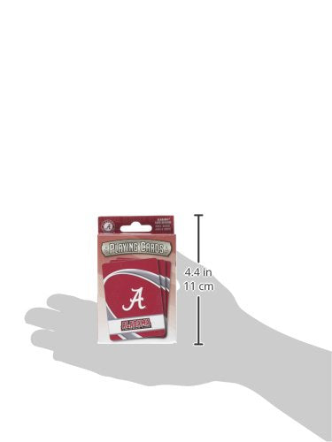 MasterPieces NCAA Unisex Playing Cards Alabama 2.5" x 3.5" Team Color - BeesActive Australia