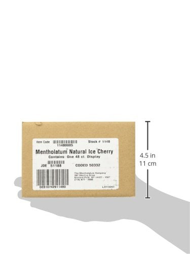 Natural Ice Cherry, 0.16 ounce Tubes (Pack of 48) - BeesActive Australia
