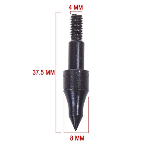 Z&S 12pcs Archery Field Points 5/16 inch 150 Grain 100 Grain Target Practice Arrow Tips Screw in Bullet Points Broadheads for Crossbow Recurve Bow Compound Bow Hunting Shooting - BeesActive Australia