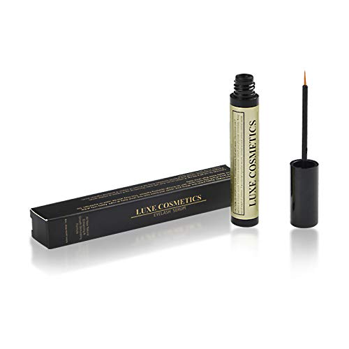 Luxe Cosmetics Eyelash Growth Serum Peptide Lash Natural Growth Enhancing Formula for Hydrated Longer, Fuller Eyelash and Thicker Eyebrows with Pentapeptide-17, Biotin, and Panthenol 10ml/0.33fl oz. - BeesActive Australia