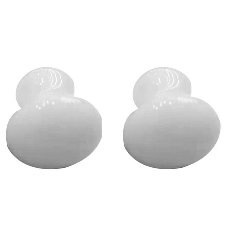 OSALADI 2Pcs Gua Sha Tools Quartz Mushroom Face Massager Health Jade Stones Mushroom Scraping Massage Tool for Women Home Spa, White - BeesActive Australia
