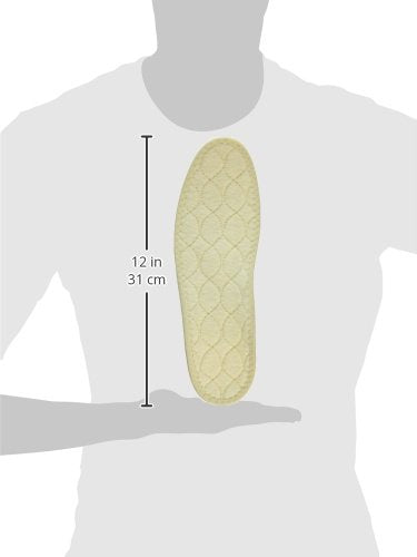 Pedag Viva Winter | Insulating Insoles | Made in Germany | Heel Cushion, Longitudinal & Metatarsal Arch Support | Boost Warmth & Comfort | 1 Pair | Women US 12/ Men 9/ EU 42 US W12/M9/EU 42 - BeesActive Australia