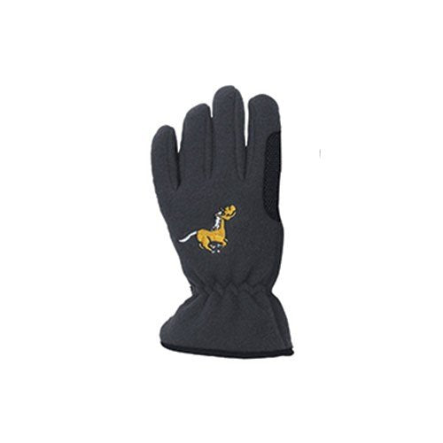 EQUISTAR Childs' Pony Fleece Gloves (Black, Small) - BeesActive Australia